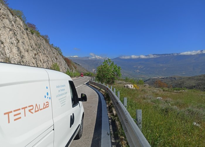 Monitoraggio ambientale su infrastruttura stradale